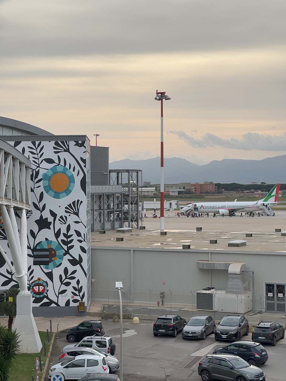 Tree of Life - Albero della Vita, murale di Giorgio Casu all'’Aeroporto di Cagliari Copyright © Ufficio Stampa Aeroporto di Cagliari