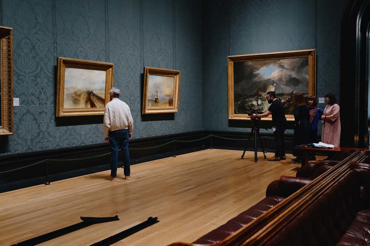 EOS My National Gallery, London - Michael Palin with Turner