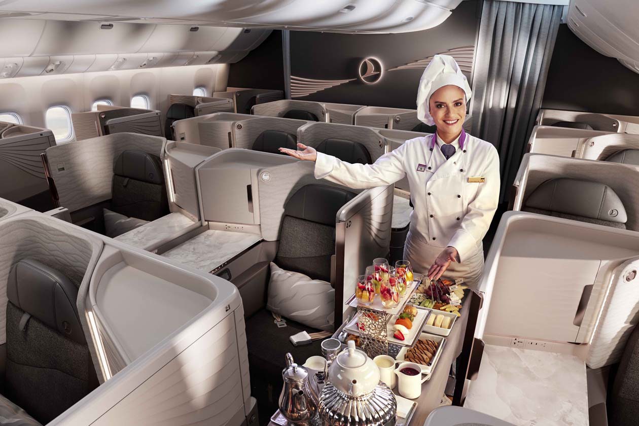 Business Crystal Suite di Turkish Airlines Copyright © Ufficio stampa Turkish Airlines