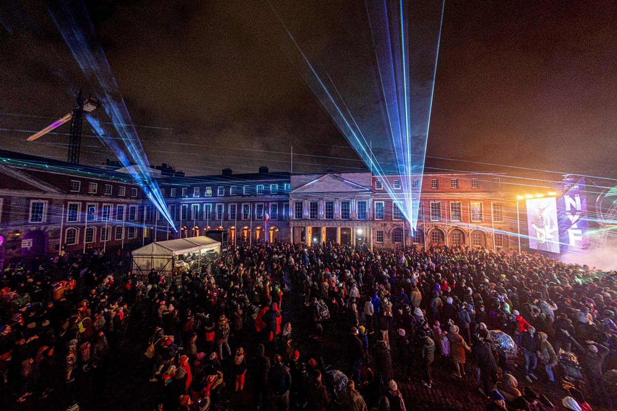 2023, NYF Festival, Lights, Dublin City Copyright © Ufficio Stampa Turismo Irlandese