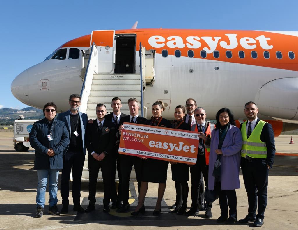 Volo easyJet Comiso - Milano Malpensa Copyright © SAC e easyJet