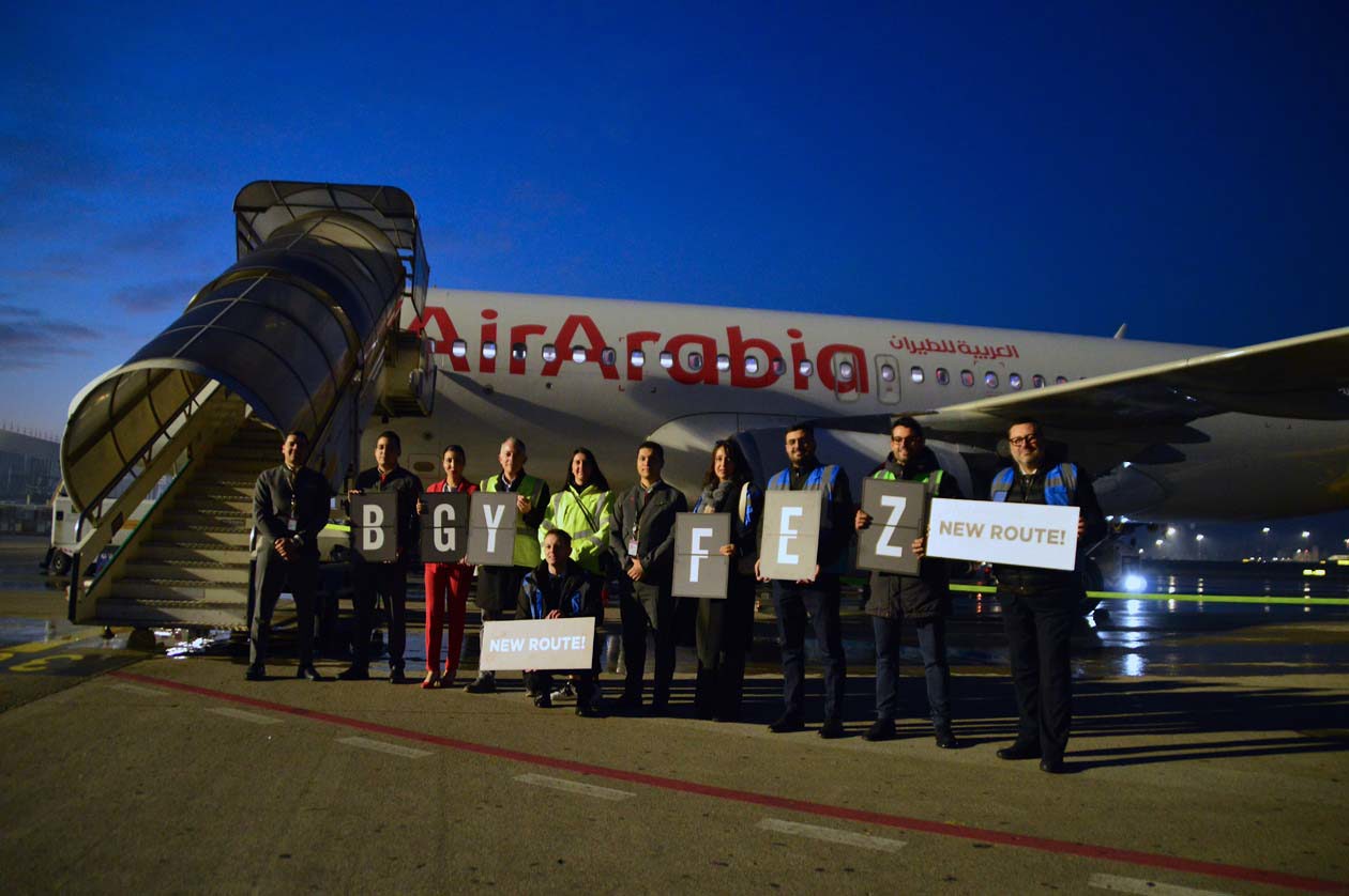 Inaugurazione volo Fez-Bergamo con Air Arabia Maroc, Aeroporto di Milano Bergamo Copyright © Ufficio Stampa SACBO