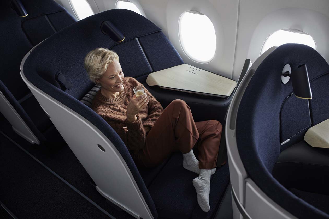 Finnair A350 Business Class Copyright © Ufficio Stampa Finnair