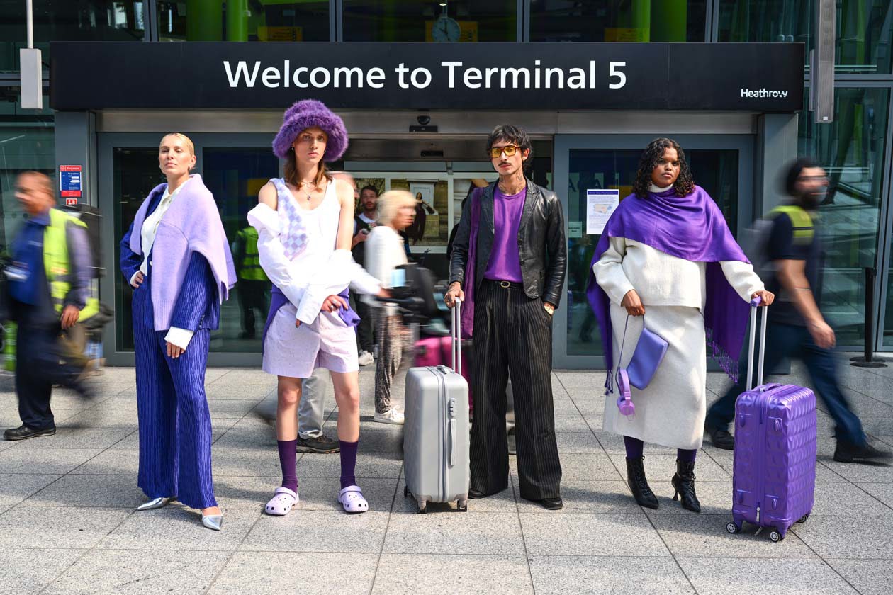 Heathrow London Fashion Week Copyright © Ufficio Stampa Heathrow Airport Limited