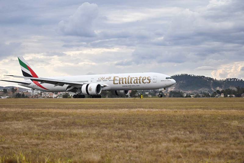 Delegazione Vip di Emirates e Madagascar e l'arrivo del volo di Emirates in Madagascar. Copyright © Emirates Airlines / The Emirates Group