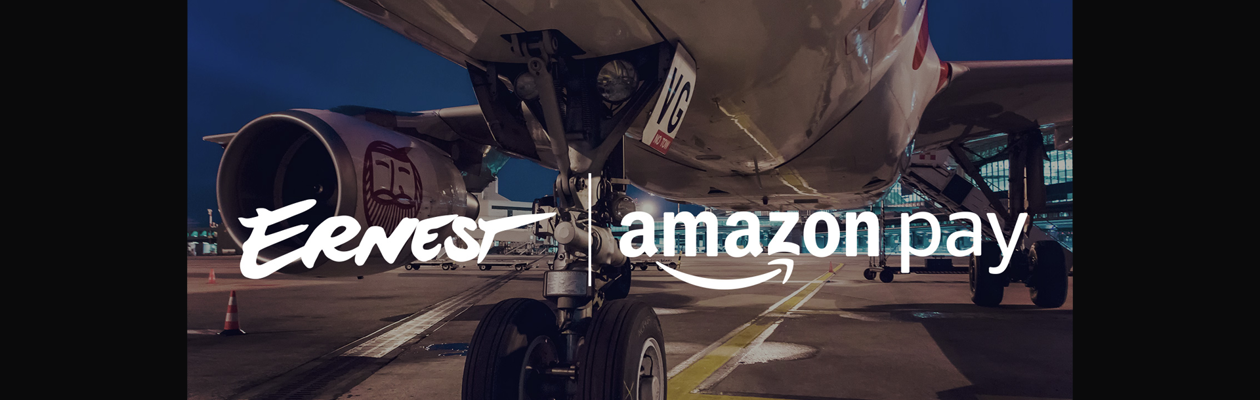 Ernest Airlines e Amazon Pay