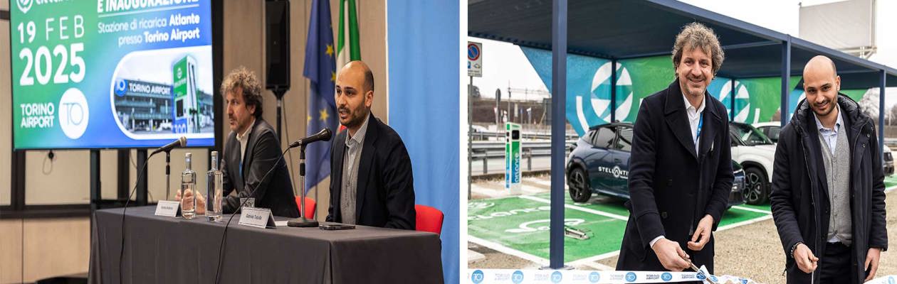 Mobilità elettrica all’aeroporto di Torino