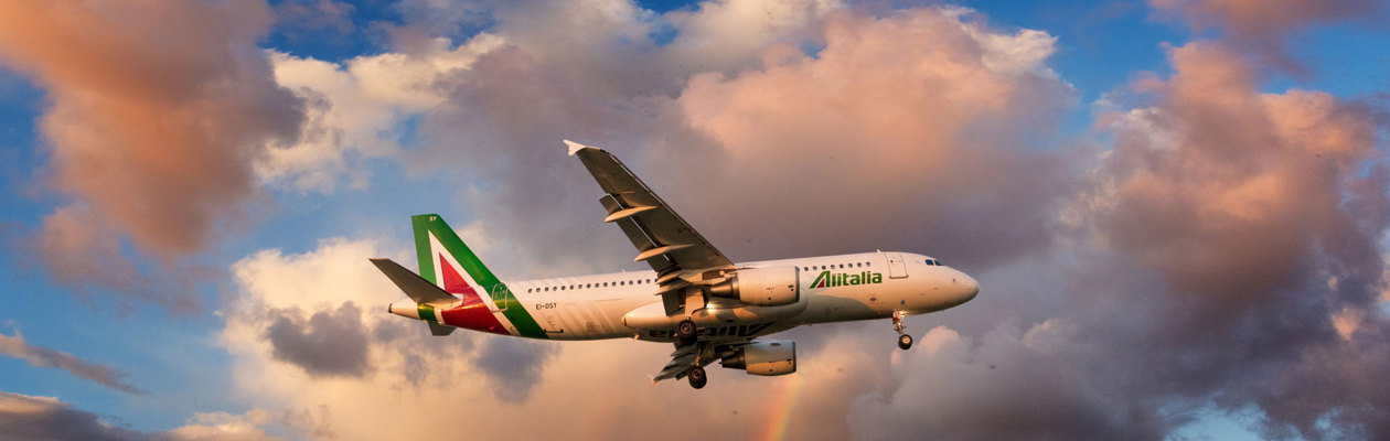 Voli di Alitalia durante la chiusura di Linate