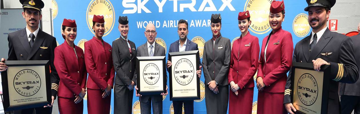 Qatar Airways premiata come World’s Best Business Class