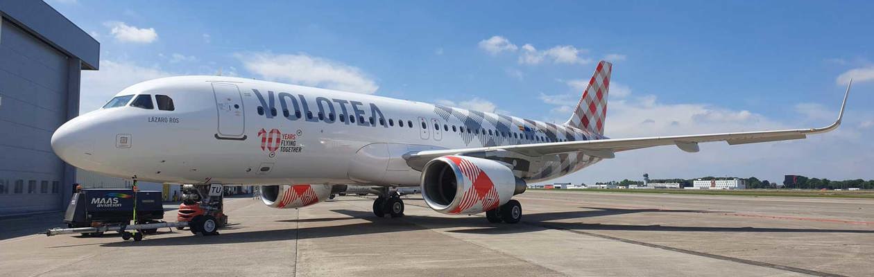 Volotea prevede di ridurre del 50% le emissioni di CO2 entro il 2025