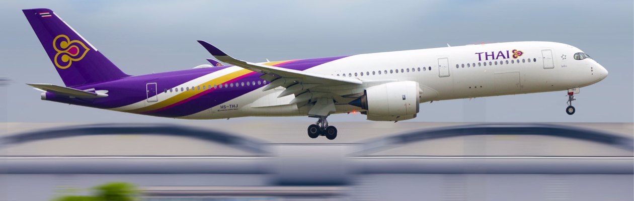 Thai Airways incrementa l’operativo dall’Aeroporto di Roma Fiumicino