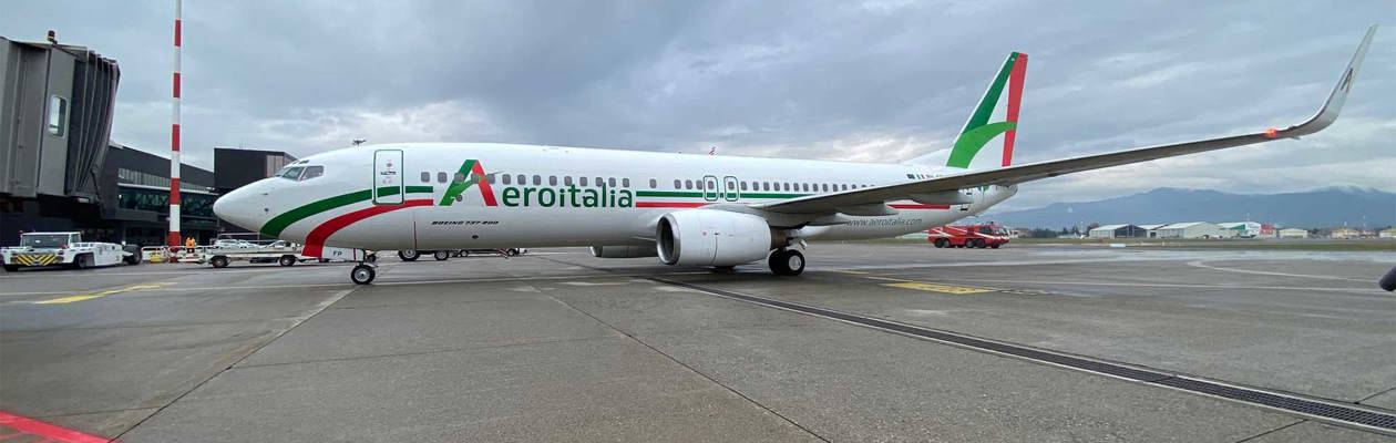 Nuove frequenze Milano Bergamo - Roma Fiumicino e Comiso con Aeroitalia