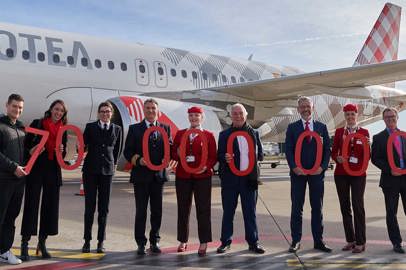 Il 70milionesimo passeggero di Volotea premiato a Marsiglia