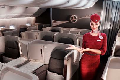 La Business Crystal Suite di Turkish Airlines