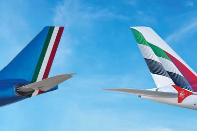 Partnership di codeshare tra Emirates e ITA Airways