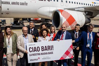 Volotea apre una nuova base operativa a Bari
