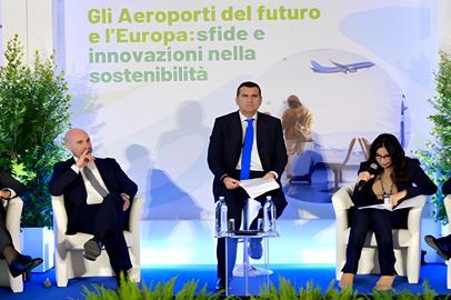 Convegno “Gli aeroporti del futuro e l’Europa: sfide e innovazione nella sostenibilità”