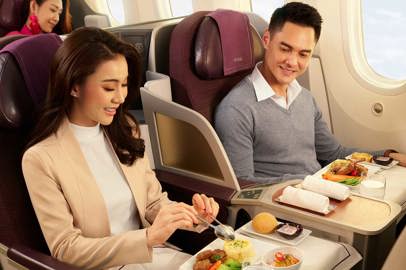 Vini italiani e cucina thailandese con Thai Airways