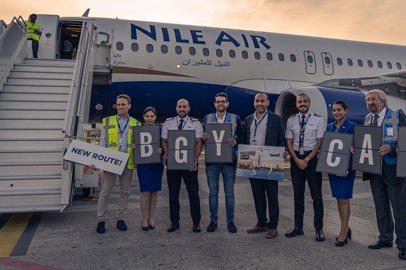 Inaugurata la rotta tra Il Cairo e Milano Bergamo con Nile Air