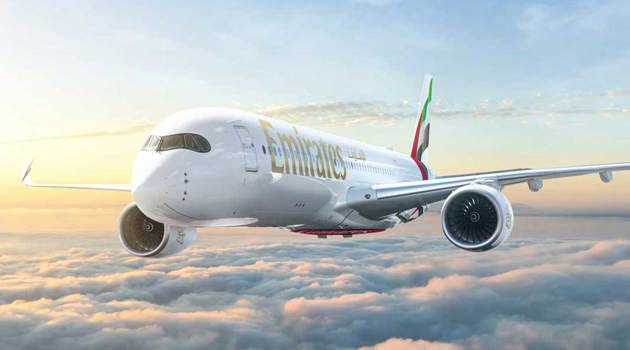 Il nuovo A350 di Emirates debutta in Italia con la rotta Bologna-Dubai