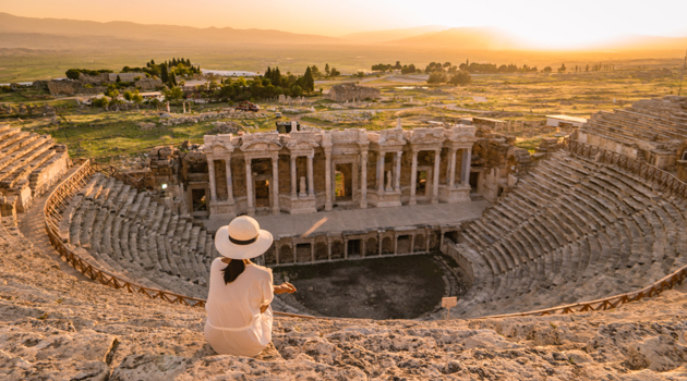 La città sacra di Hierapolis