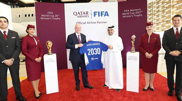 Qatar Airways rinnova la partnership con FIFA