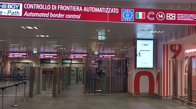 Nuovi E-Gate a Milano Bergamo