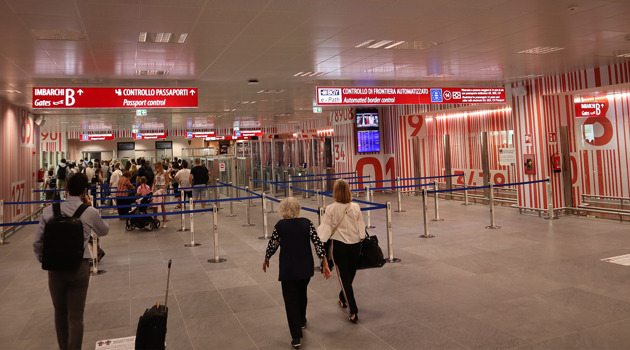 La nuova area extra-Schengen all'Aeroporto di Milano Bergamo