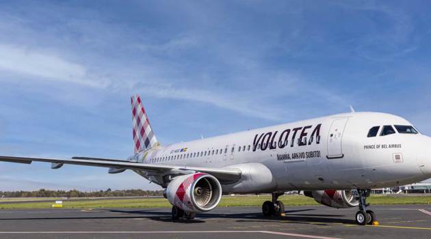 Volotea: al via il nuovo collegamento Roma Fiumicino-Lille