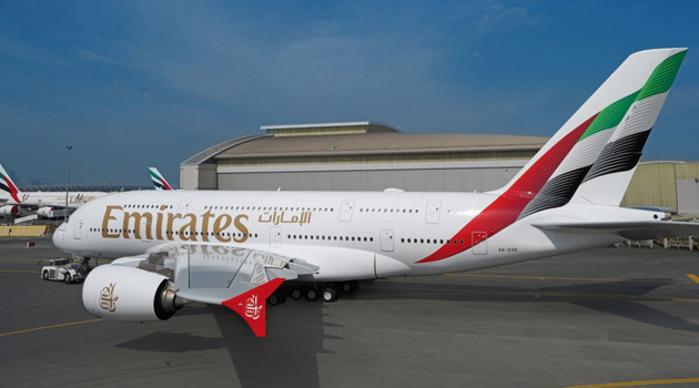 La nuova livrea di Emirates