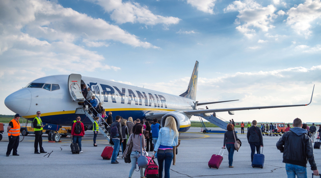 Nuove rotte Ryanair dall'aeroporto di Pescara per l'estate 2019