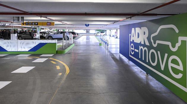 A Fiumicino il più grande parcheggio pubblico italiano per veicoli elettrici