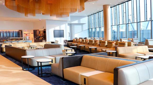 La Business Lounge di LOT Polish Airlines a Chicago