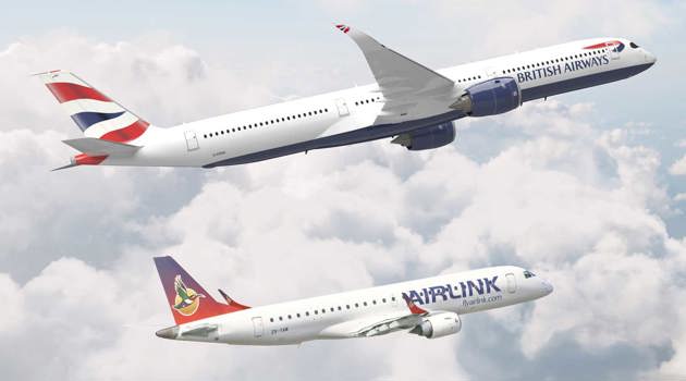 British Airways in codeshare con Airlink