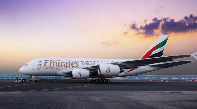 Curiosità sull'Airbus A380 di Emirates