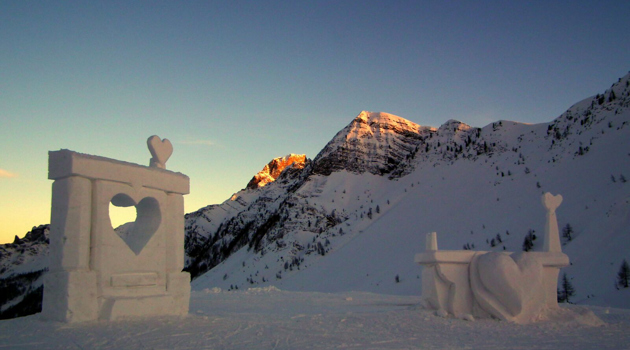 Apre la pista degli innamorati, il tracciato più romantico delle Dolomiti