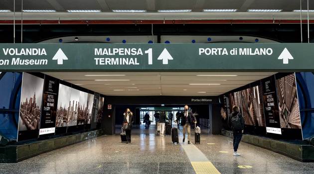 A Milano Malpensa l'installazione Rethink the City