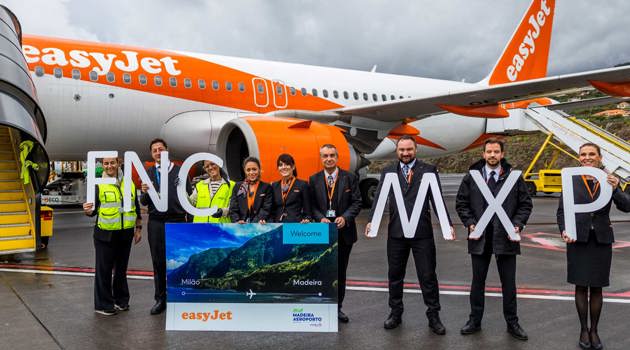 easyJet: decolla da Malpensa il primo volo per Madeira