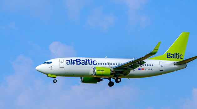 airBaltic collega Tampere con Milano e Nizza