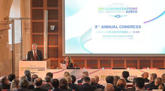 3° Congresso della Fondazione PACTA per la decarbonizzazione del trasporto aereo