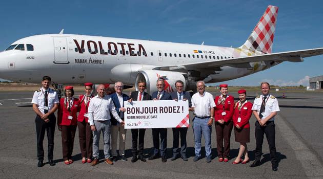 Inaugurata la nuova base operativa di Volotea a Rodez